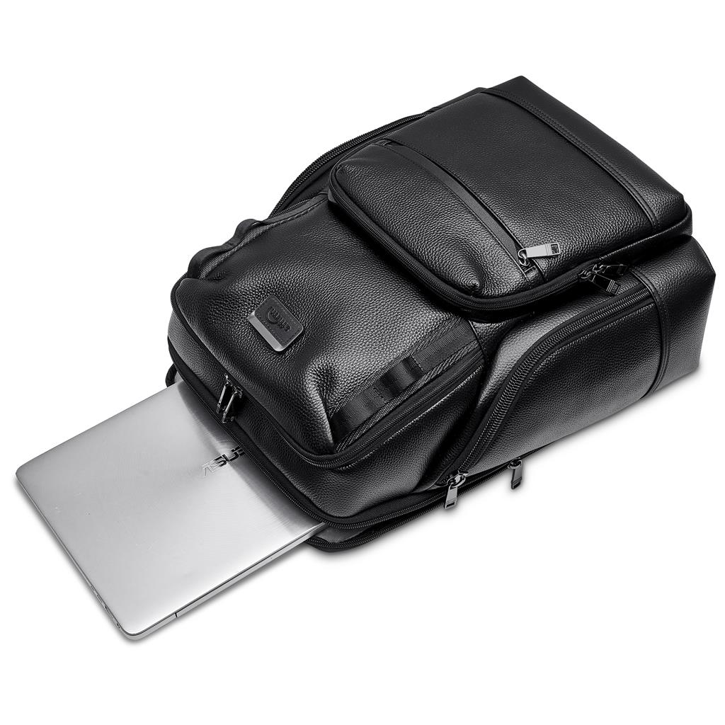 Portofino Leather Laptop Bag BLACK - Backpacks,Ideas for Work,Bags