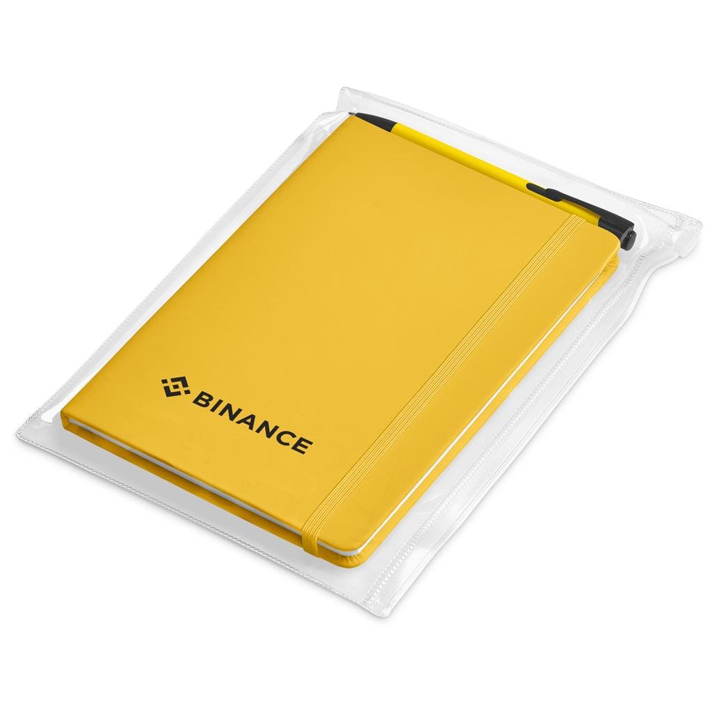 Powell Notebook & Pen Set YELLOW - Sets,Notebook Sets