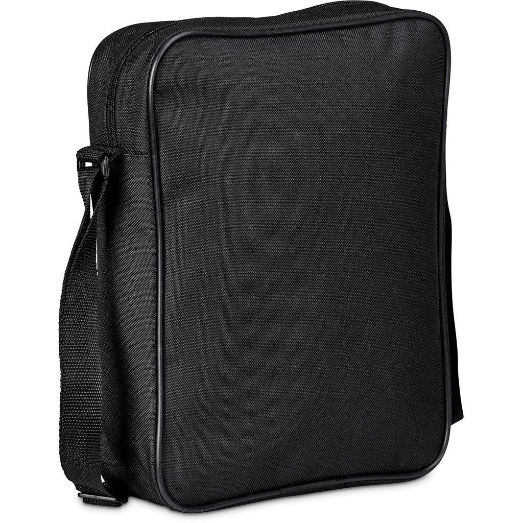 Pre-Printed Sample Custom A4 Crossbody Conference Bag BLACK - Bags,Custom and Waist Bags