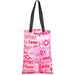 Pre-Printed Sample Custom Eden Recycled PET Stitch-Bond Shopper BLACK - and Tote Bags