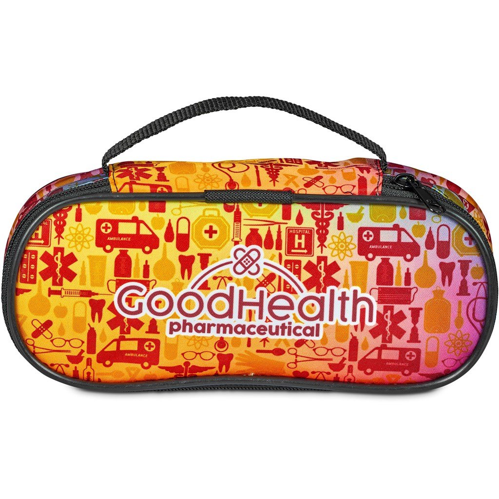 Pre-Printed Sample Custom Frostmed Medicine Cooler BLACK - Coolers and Lunchware,Custom Personal Care Pamper Gifts