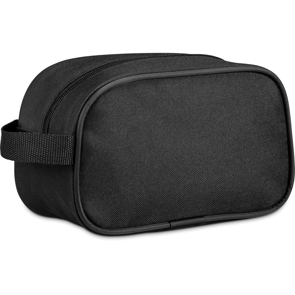 Pre-Printed Sample Custom Jake Toiletry Bag BLACK - and Cosmetic Bags