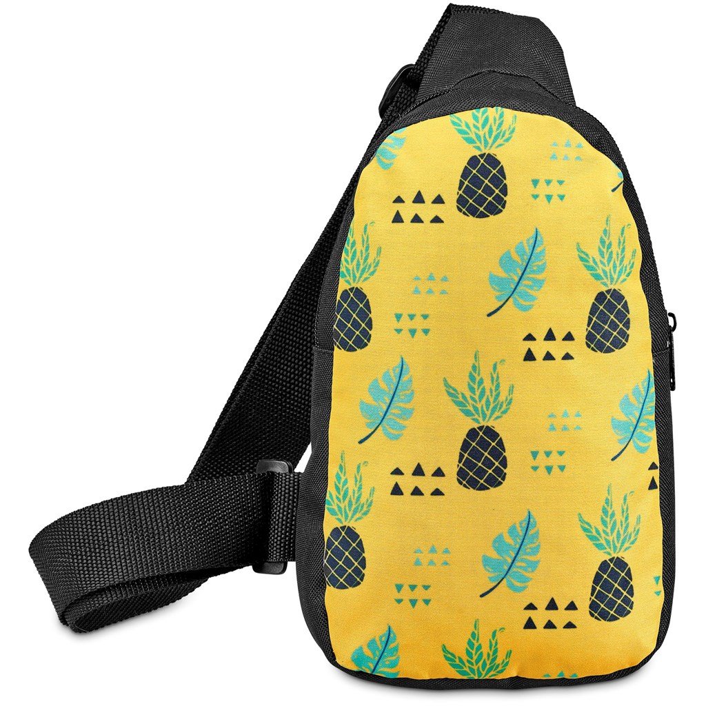Pre-Printed Sample Custom Journey Crossbody Bag BLACK - and Waist Bags