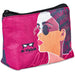 Pre-Printed Sample Custom Leanne Recycled PET Stitch-Bond Mini Toiletry Bag BLACK - and Cosmetic Bags