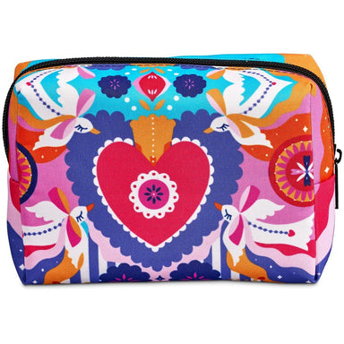 Pre-Printed Sample Custom Mandy Cosmetic Bag BLACK - Toiletry and Bags