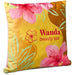 Pre-Printed Sample Custom Nia Large Scatter Cushion Cover - excludes inner cushion BLACK - Home and Living