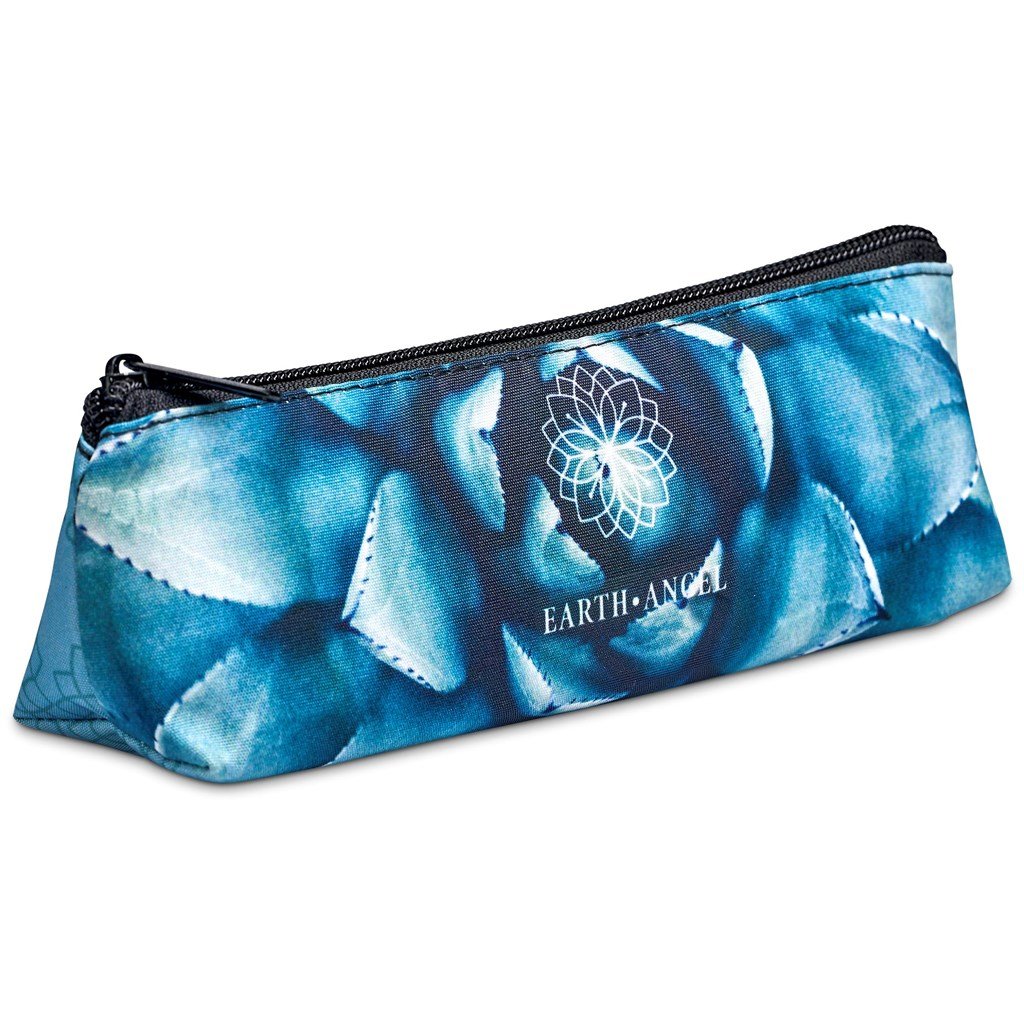 Pre-Printed Sample Custom Sandy Lipstick Purse BLACK - Toiletry and Cosmetic Bags