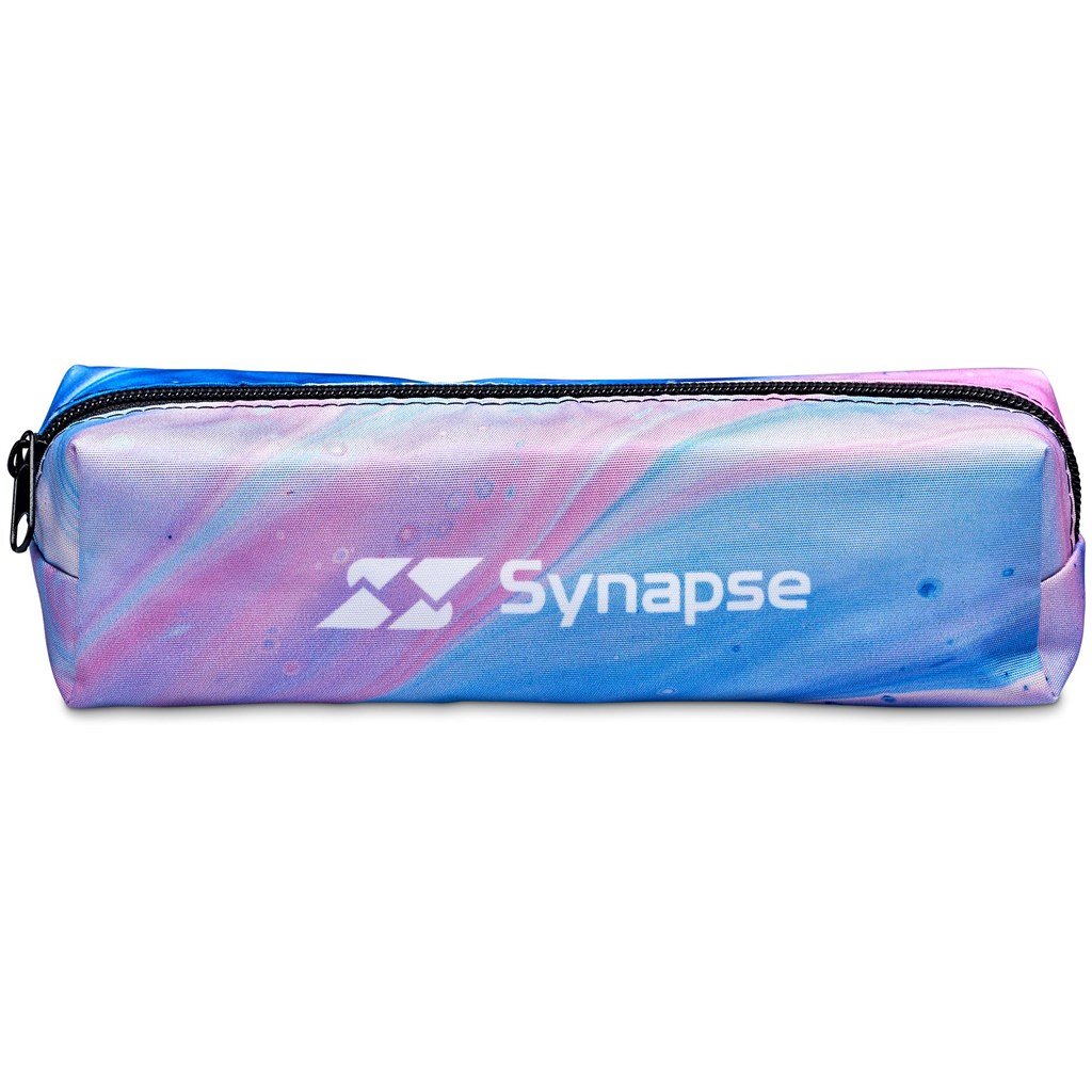Pre-Printed Sample Custom Sketches Pencil Case BLACK - Stationery