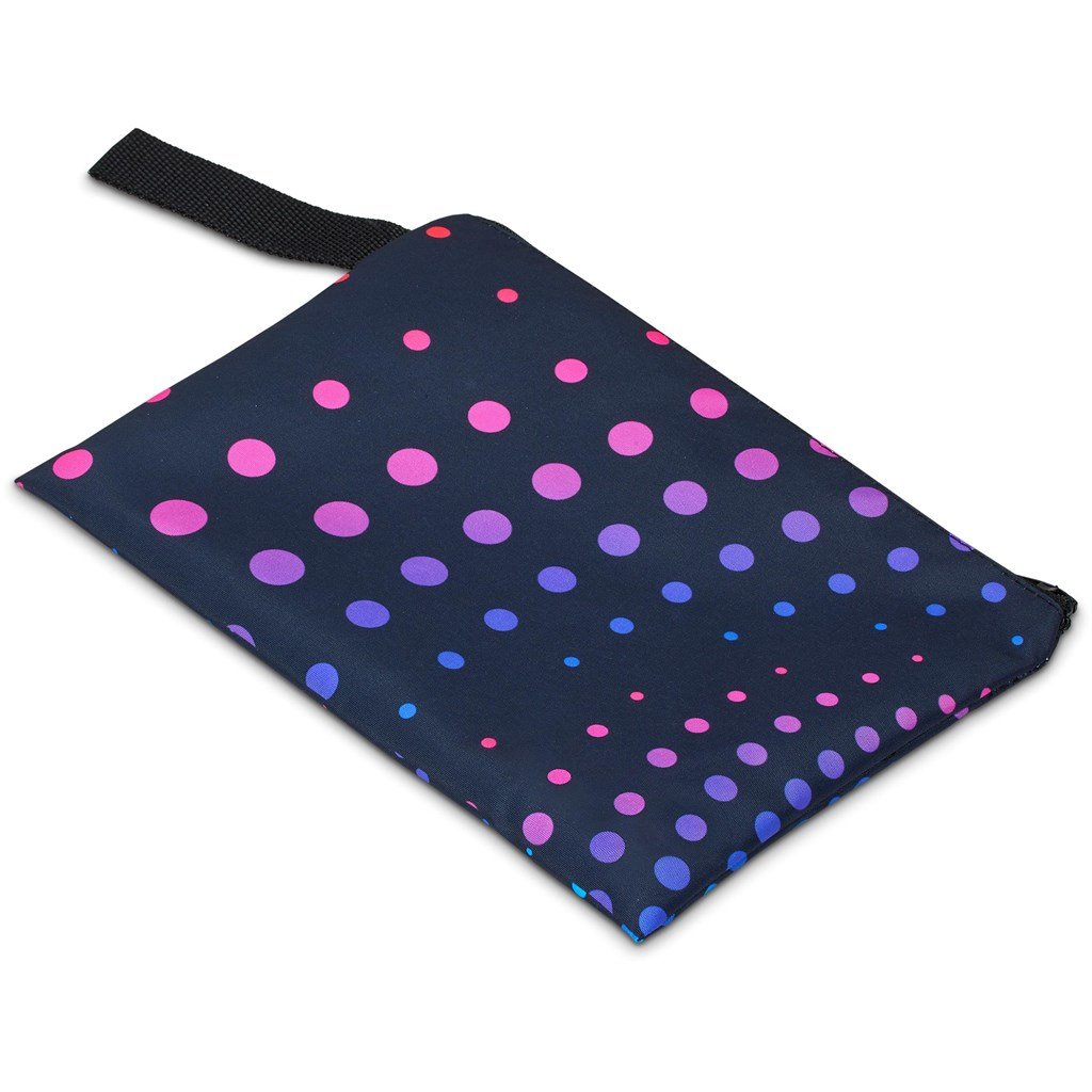 Pre-Printed Sample Custom Summit A5 Document Pouch BLACK - School Accessories,Custom Stationery