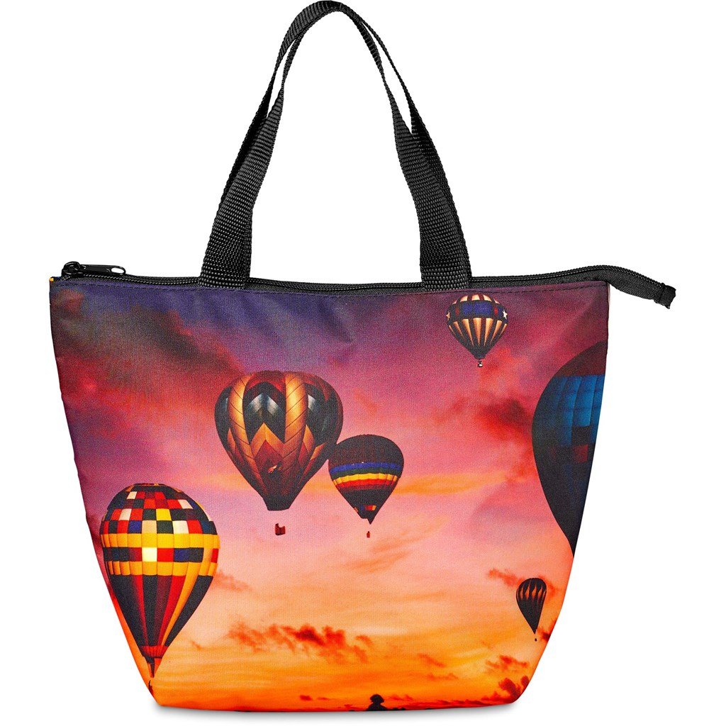 Pre-Printed Sample Custom Sutherland Lunch Cooler BLACK - Coolers and Lunchware