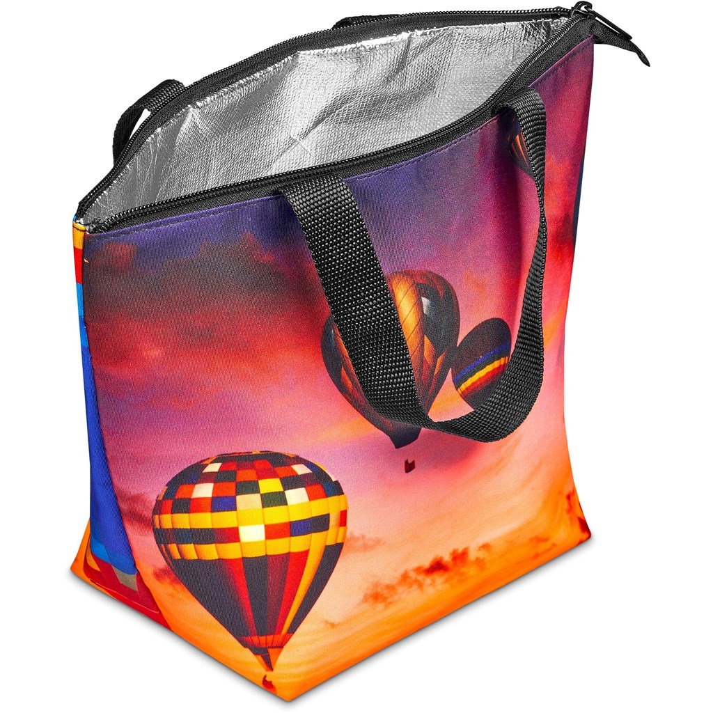 Pre-Printed Sample Custom Sutherland Lunch Cooler BLACK - Coolers and Lunchware