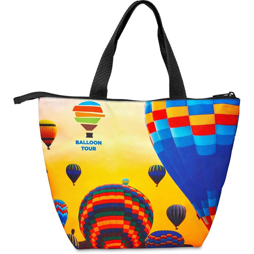 Pre-Printed Sample Custom Sutherland Lunch Cooler BLACK - Coolers and Lunchware