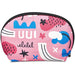 Pre-Printed Sample Custom Victoria Mini Cosmetic Bag BLACK - Toiletry and Bags