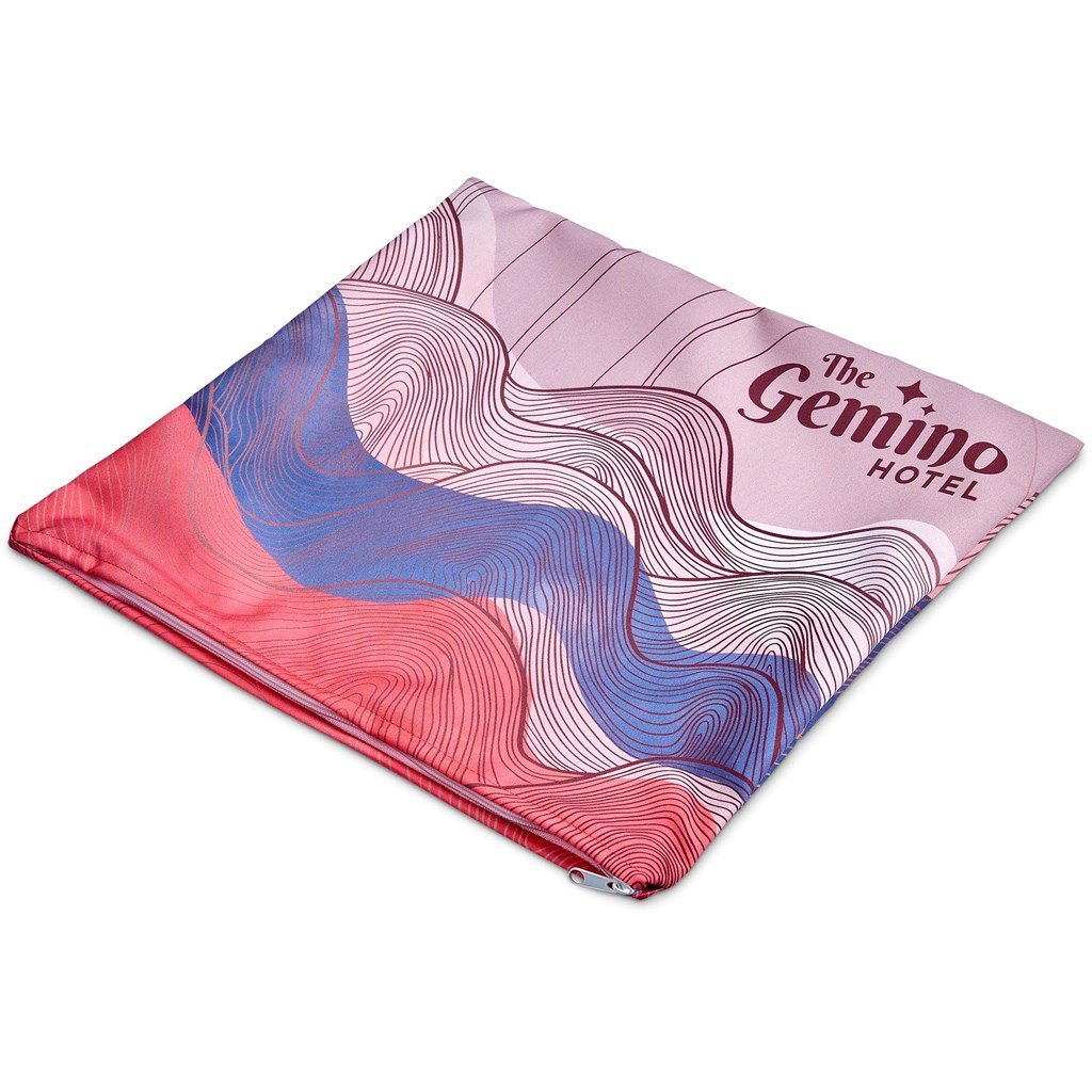 Pre-Printed Sample Custom Zuri Medium Scatter Cushion Cover - excludes inner cushion BLACK - Home and Living