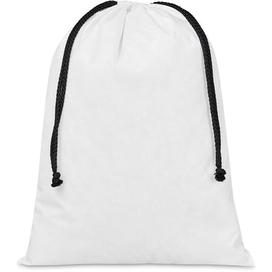 Pre-Production Sample Custom Benguela Jumbo Polyester Drawstring Pouch BLACK - Bags and Backpacks