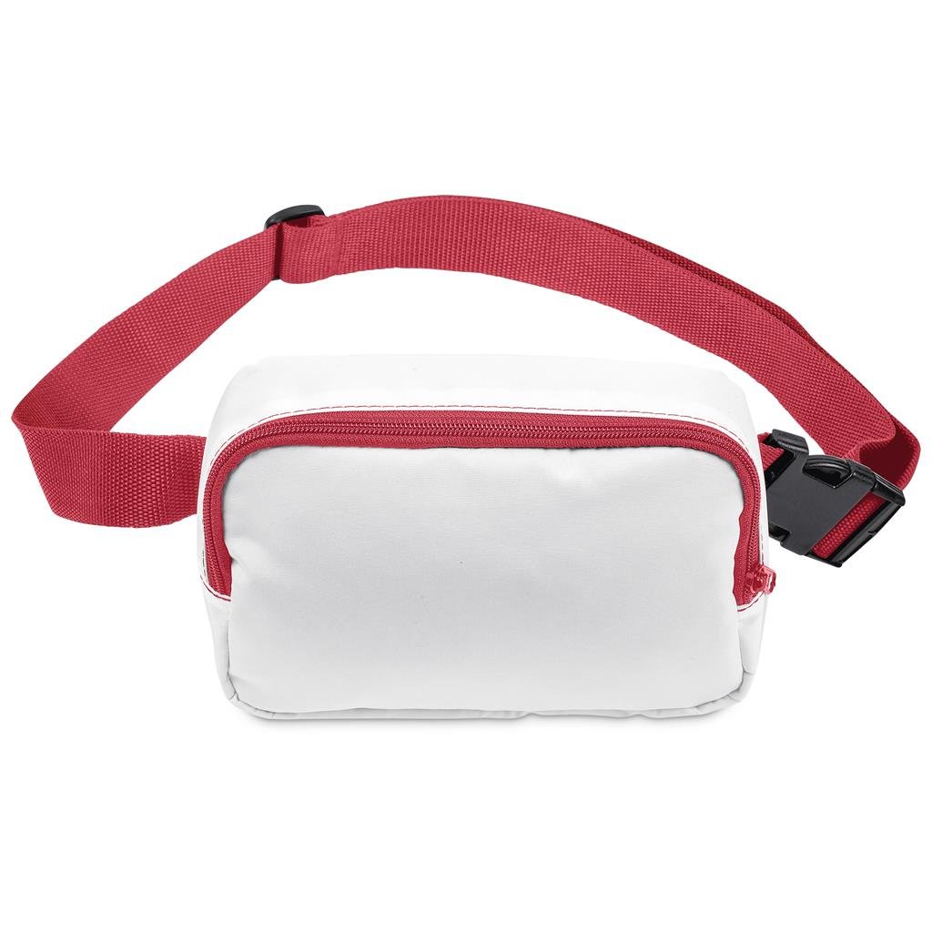 Pre-Production Sample Custom Blyde Polyester Waist Bag RED - Crossbody and Bags
