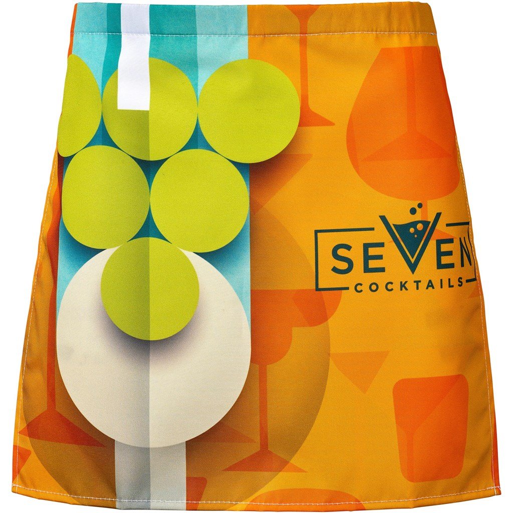 Pre-Production Sample Custom Classic Half Apron BLACK - Home and Living