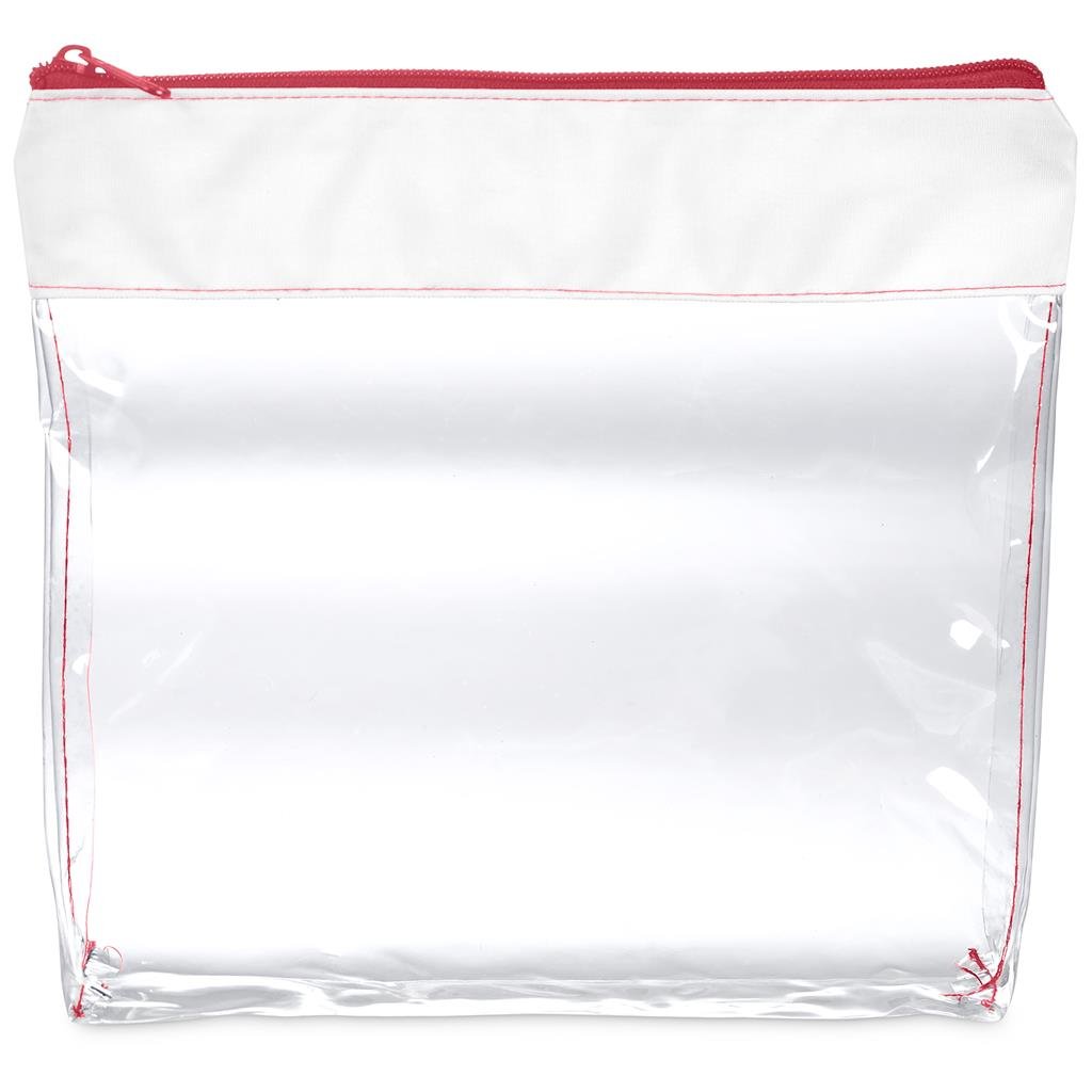 Pre-Production Sample Custom Cleopatra Cosmetic Bag RED - Toiletry and Bags