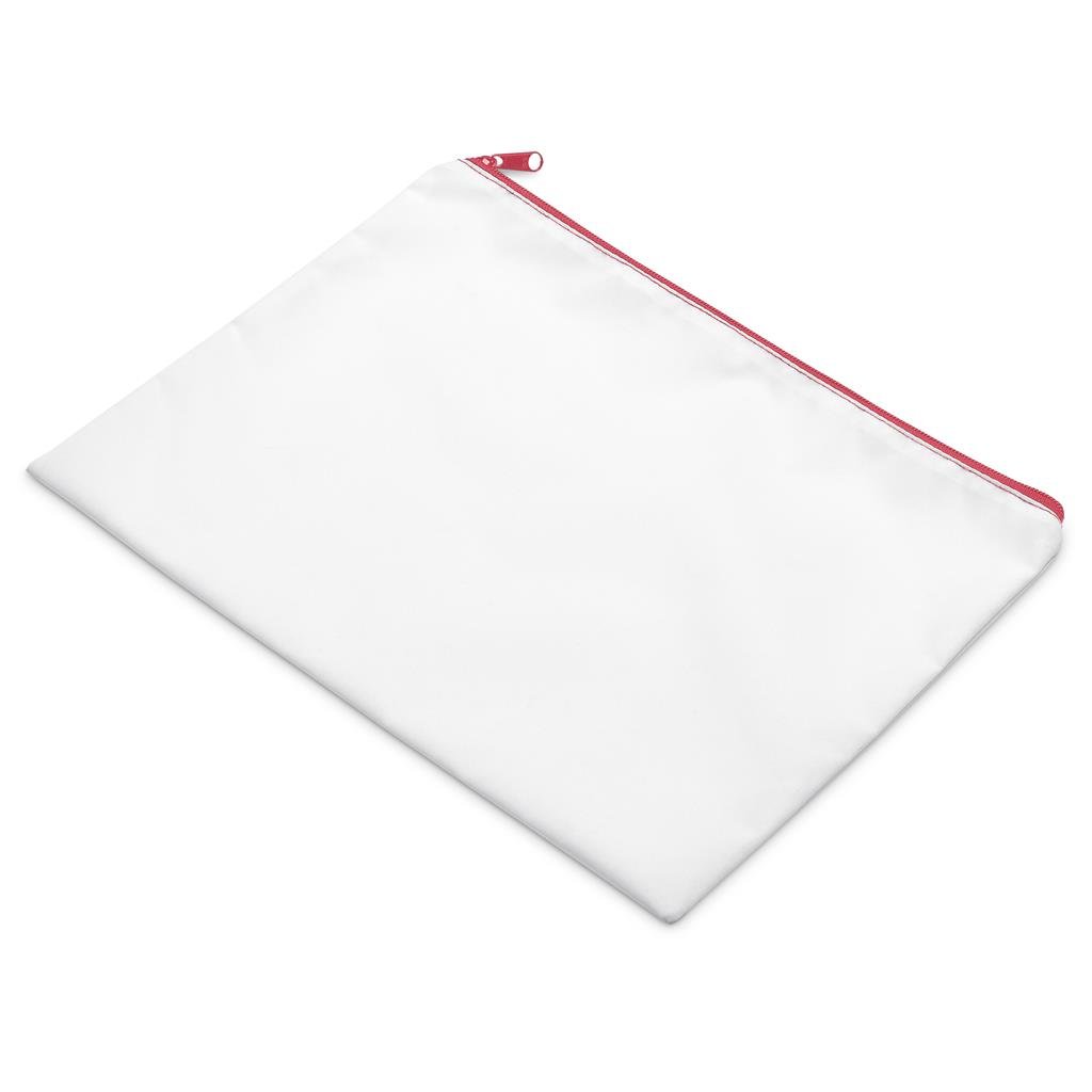 Pre-Production Sample Custom Clifton A4 Document Bag RED - School Accessories,Custom Stationery