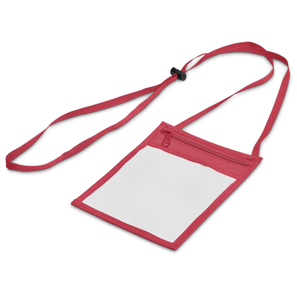 Pre-Production Sample Custom Constantia Nurses Stationery Pouch RED
