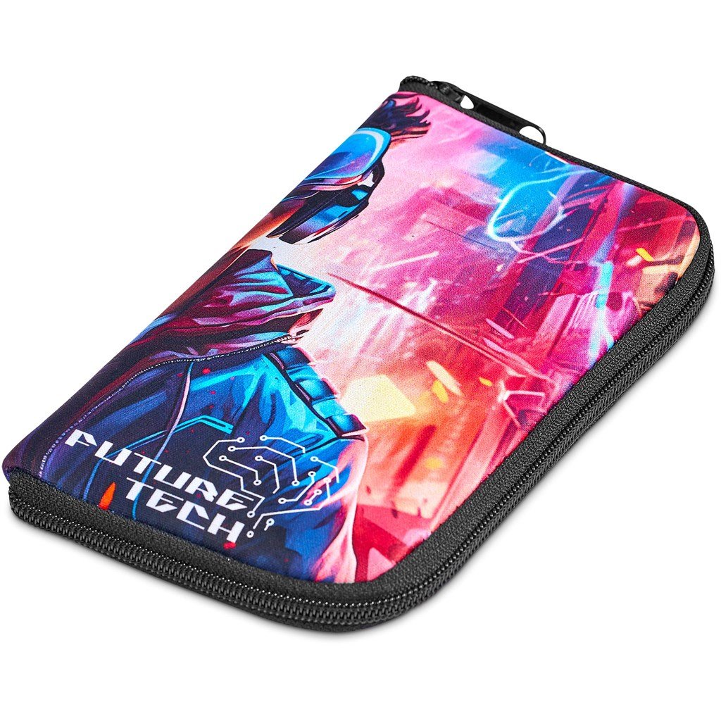 Pre-Production Sample Custom Dinky Neoprene Mouse Pad Pouch BLACK - Stationery