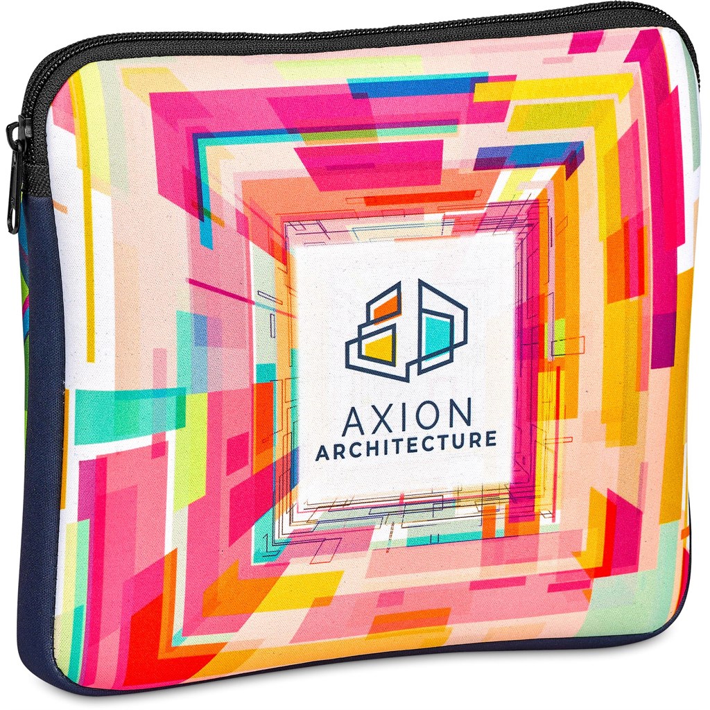 Pre-Production Sample Custom Domain Neoprene Tablet Sleeve RED - Tech Sleeves