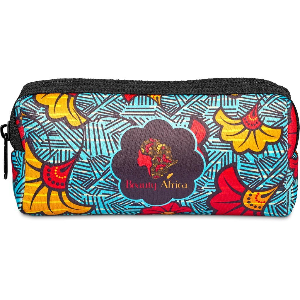 Pre-Production Sample Custom Emma Neoprene Makeup Bag - Toiletry and Cosmetic Bags