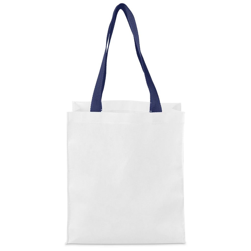 Pre-Production Sample Custom Gateway Recycled PET Stitch-Bond Shopper NAVY - and Tote Bags