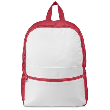 Pre-Production Sample Custom Huron Backpack RED - Drawstring Bags and Backpacks