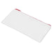 Pre-Production Sample Custom Junior Recycled PET Stitch-Bond Pencil Case RED - Stationery