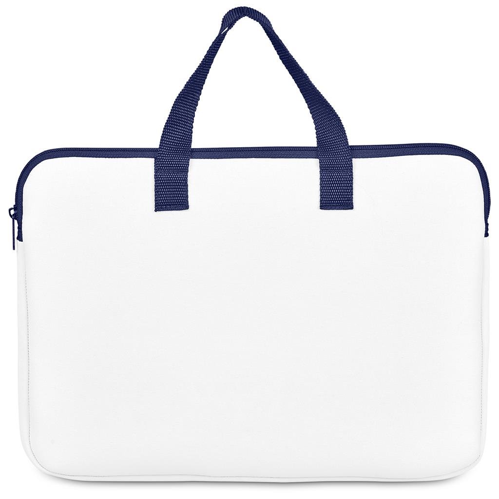 Pre-Production Sample Custom Neoprene Dainty Laptop Sleeve NAVY - Tech Sleeves