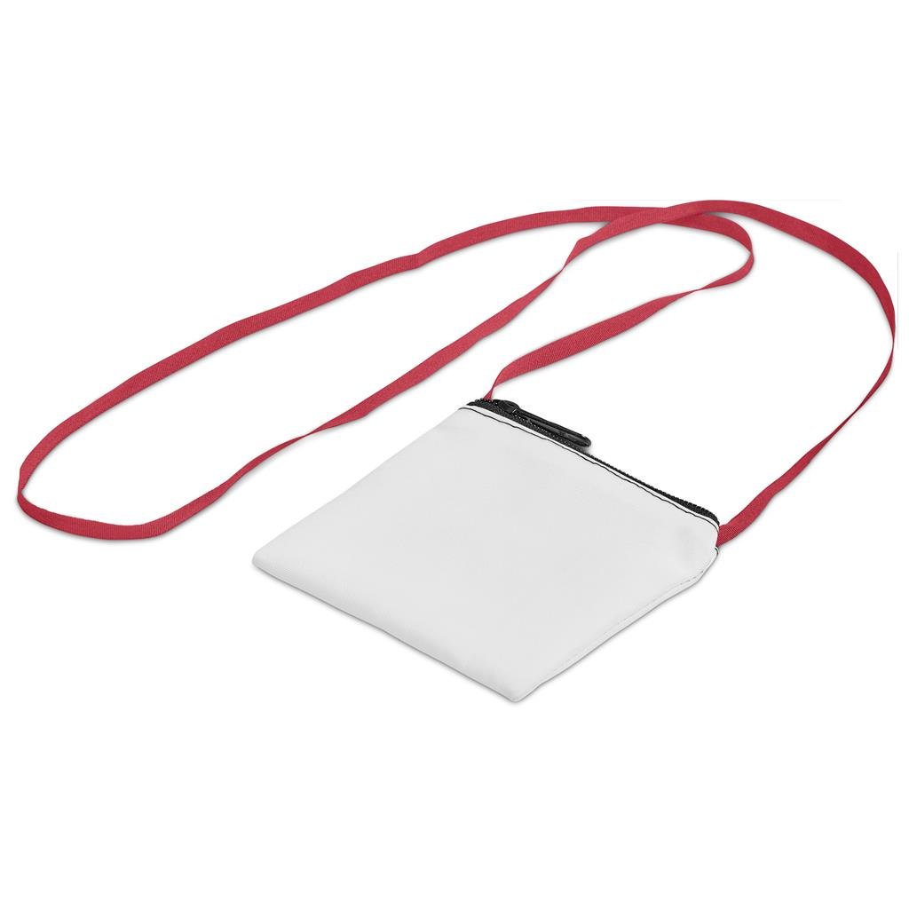 Pre-Production Sample Custom Sani Tuck Money Neck Pouch - School Accessories,Custom Stationery