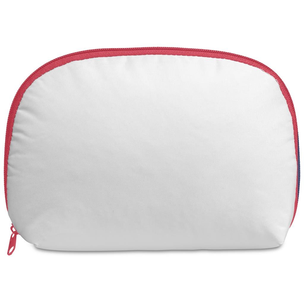 Pre-Production Sample Custom Victoria Midi Cosmetic Bag RED - Toiletry and Bags