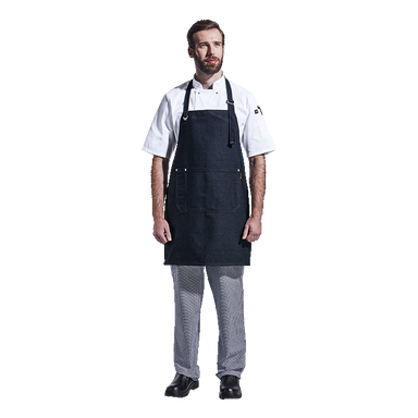 Premium Bib Apron Dark Denim / STD / Regular