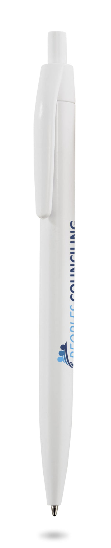 Primary Pen - Blue Ink-Pens-Solid White-SW