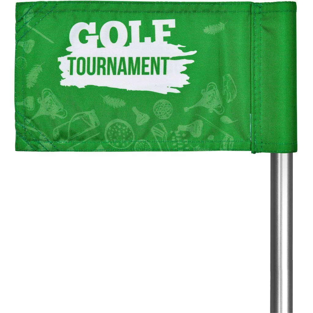 Custom Putting Green Flag SOLID WHITE - Sports and Fitness,Custom Fitness