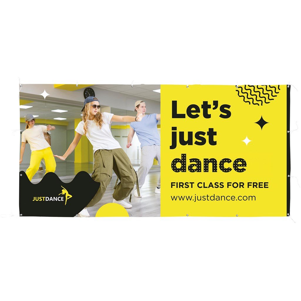 PVC Banner 2.45m x 1.2m - Banners