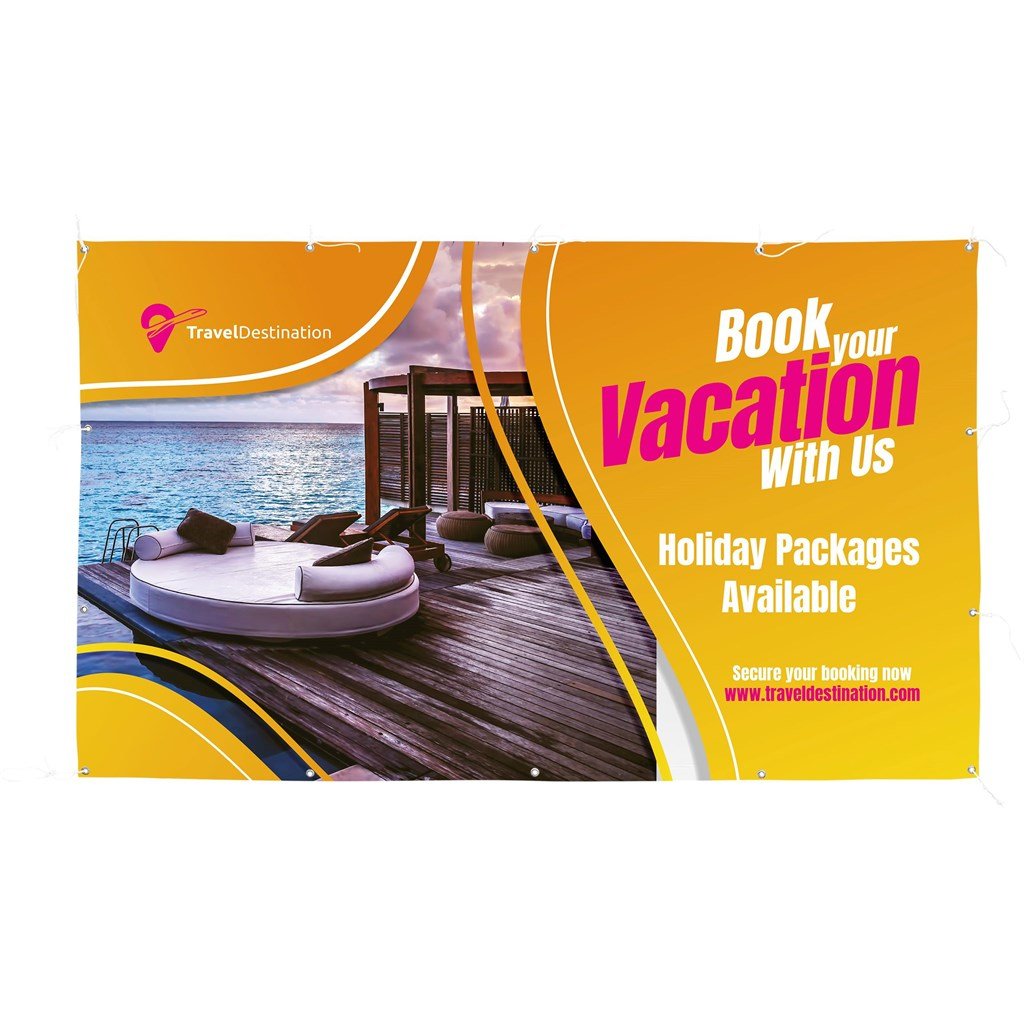 PVC Banner 2m x 1.2m - Banners