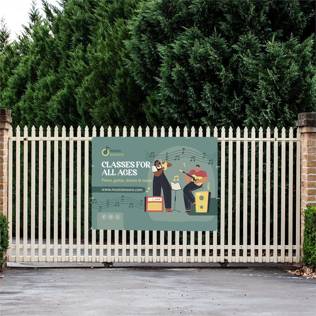 PVC Banner 2m x 1.5m - Banners