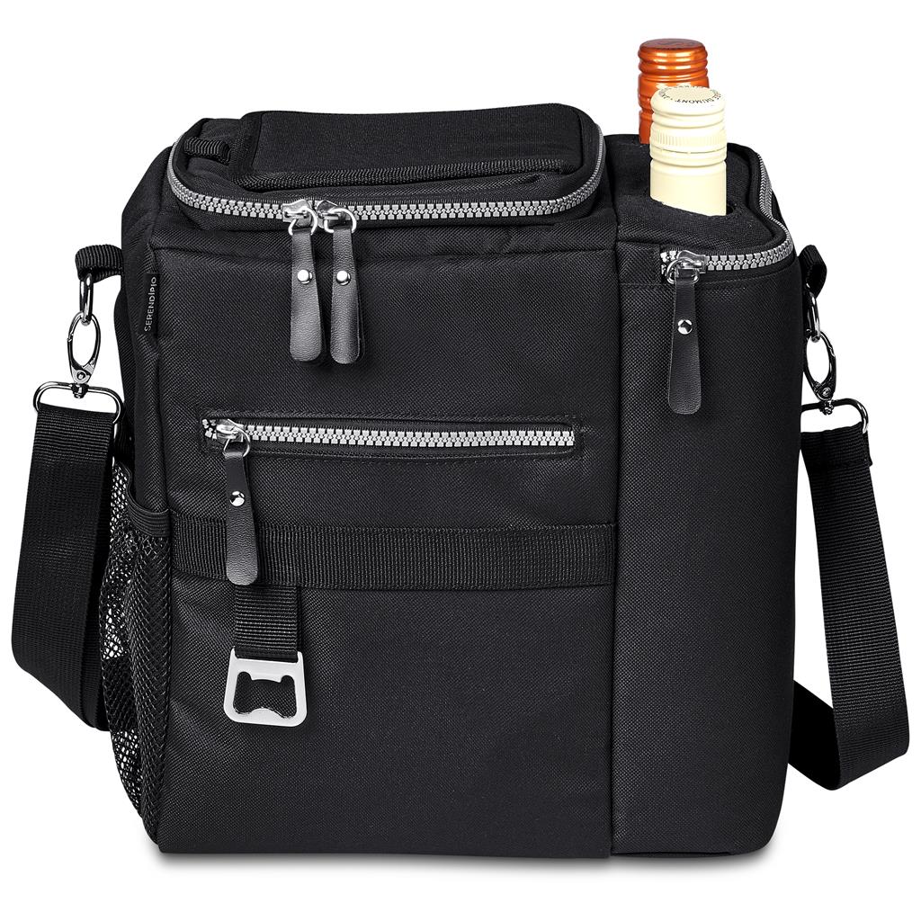 Quivera Wine & 16-Can Cooler BLACK - Picnic,Cooler Bags,Ideas for Summer,Ideas the Beach,Braai Ideas,Outdoor and Leisure,Heritage Day