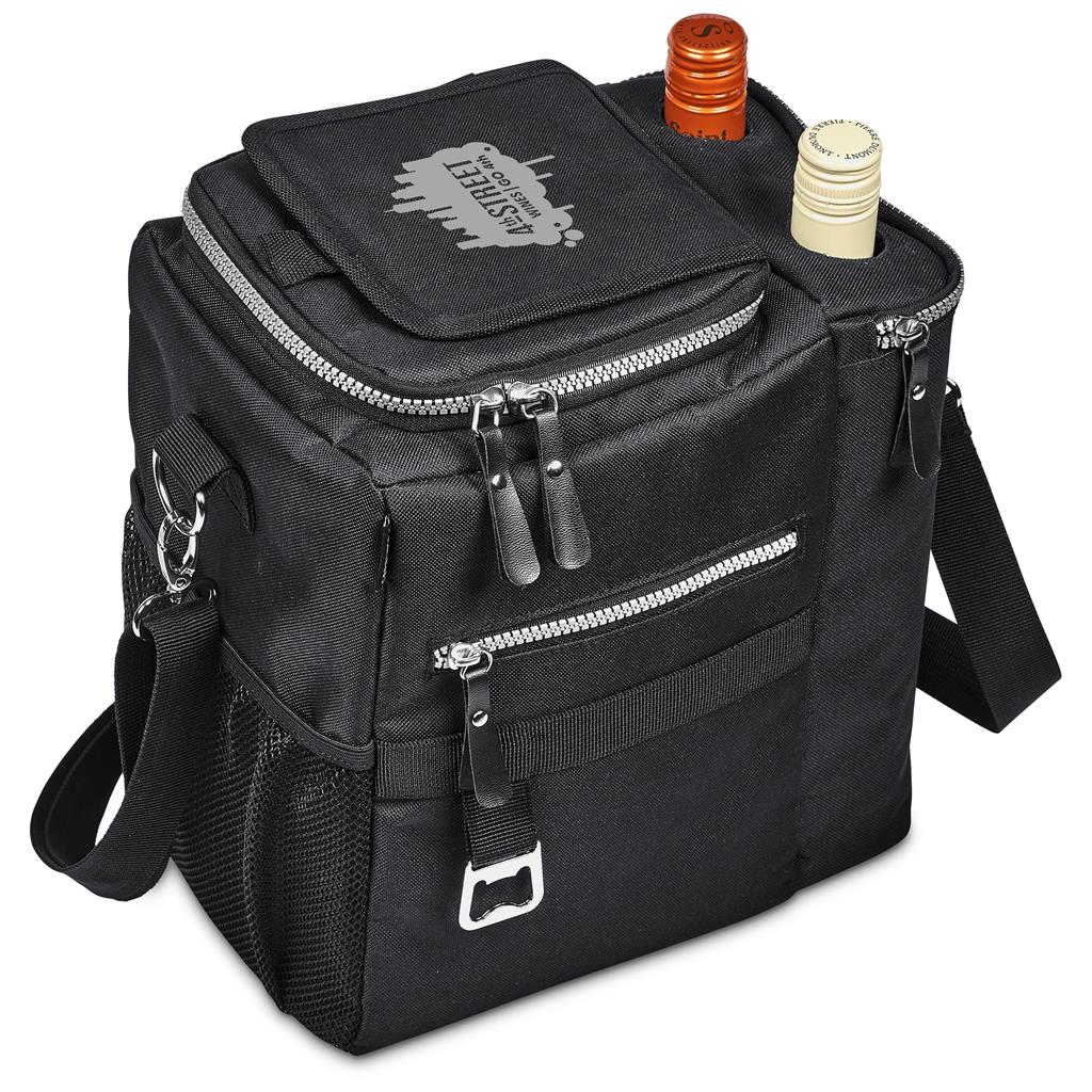 Quivera Wine & 16-Can Cooler BLACK - Picnic,Cooler Bags,Ideas for Summer,Ideas the Beach,Braai Ideas,Outdoor and Leisure,Heritage Day
