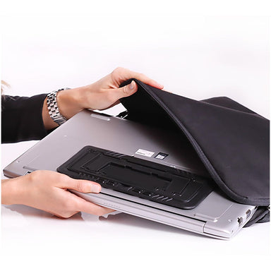 Recycled Plastic Portable Laptop Stand Black / BL - Computer Accessory Sets