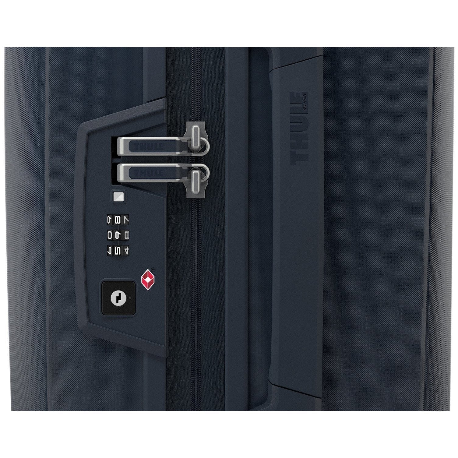 Revolve Wide-body Carry On Spinner Blackest Blue-Suitcases