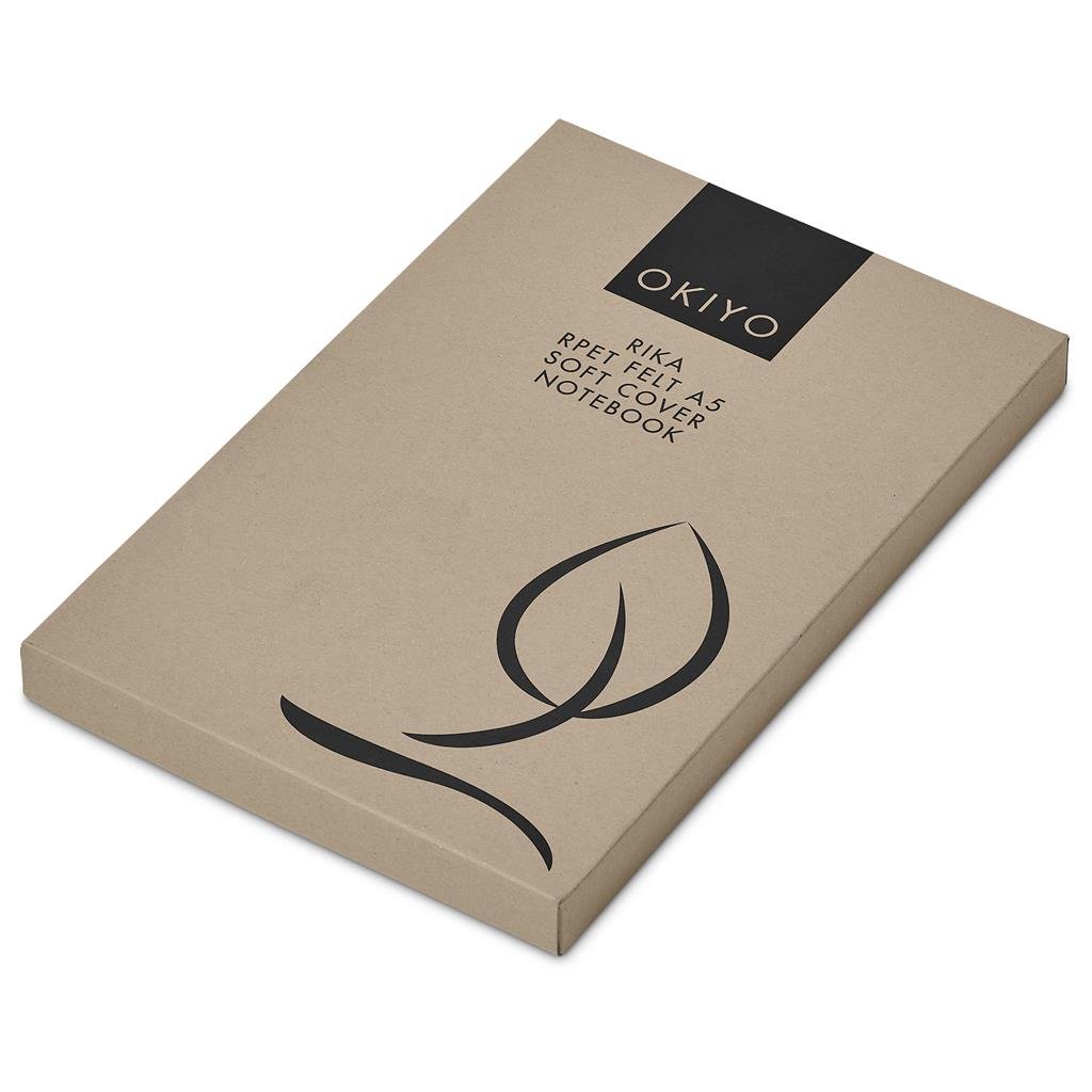 Rika Recycled PET Felt A5 Soft Cover Notebook DARK GREY - Notebooks,Eco-Friendly Notebooks,Recycled Products,Notebooks,Ideas