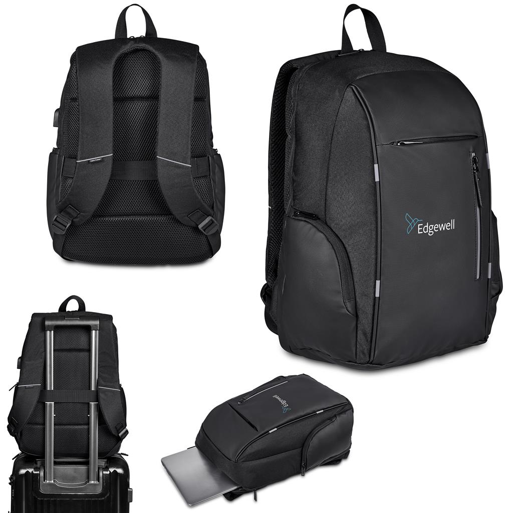 Rivoli Laptop Backpack BLACK - Backpacks,Bags,Ideas for Work,Bags