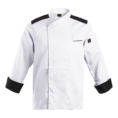 Roma Chef Jacket  White/Black / XS / Last Buy - 