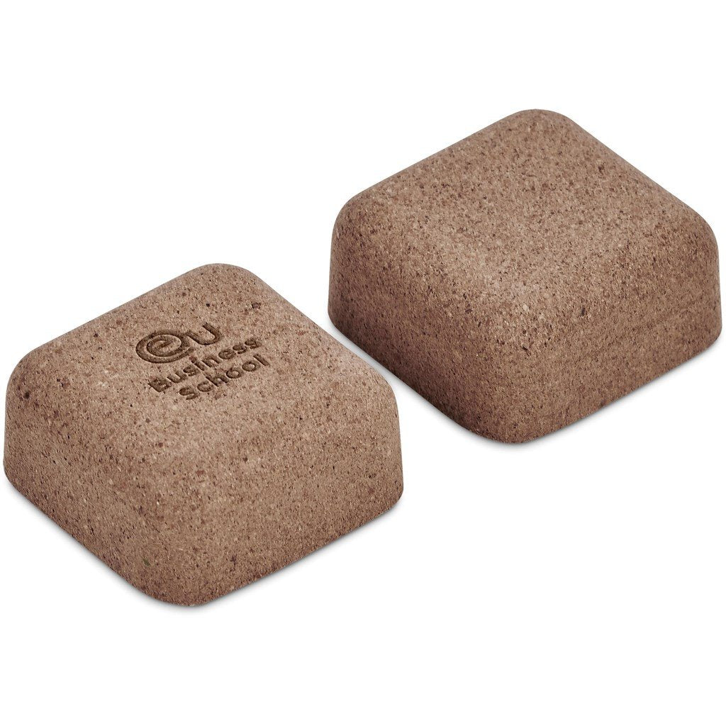 Ryuki Laptop Riser Set NATURAL - Desktop Mobile Accessories,Eco-Friendly Ideas,Cork Products,Tech Accessories