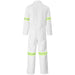 Safety Polycotton Boiler Suit - Reflective Arms & Legs - Yellow Tape