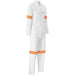 Safety Polycotton Boiler Suit - Reflective Arms & Legs - Orange Tape