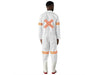 Safety Polycotton Boiler Suit - Reflective Arms Legs & Back - Orange Tape-